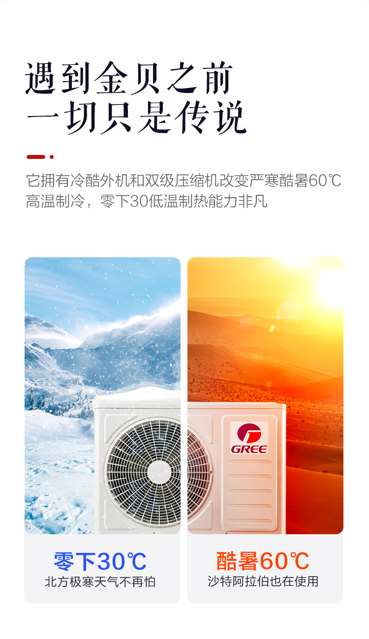 格力空调kfr26gw26578fnhcaa1大1匹一级变频挂机金贝